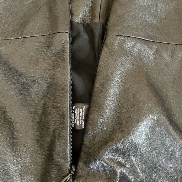 Robert Rodriguez black leather pants size 6 - Picture 5 of 9